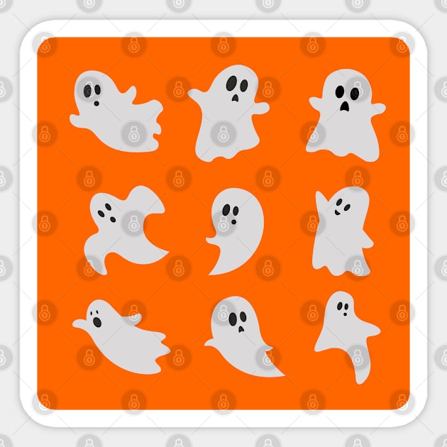 Halloween Ghosts Sticker by Signum